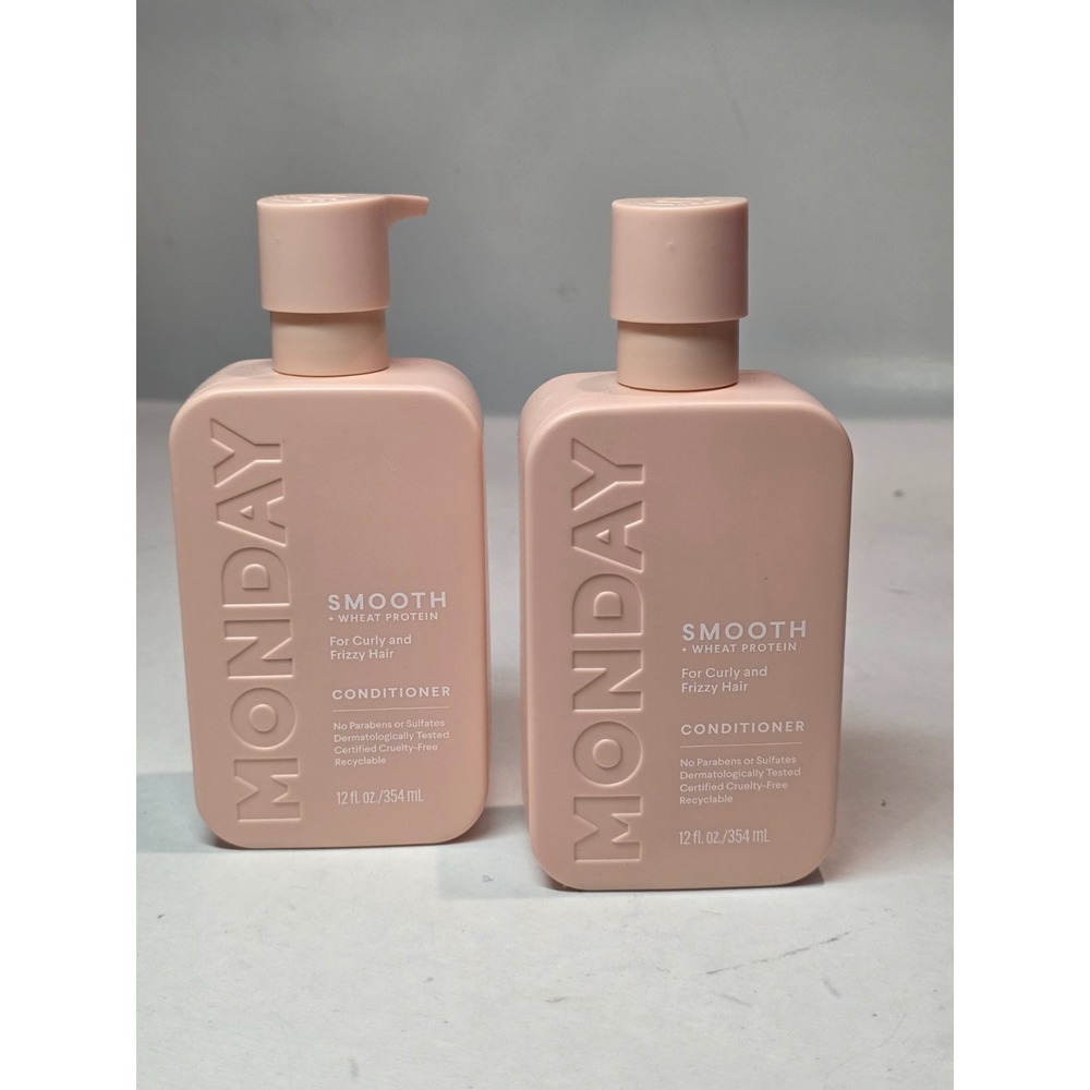 2 Pack MONDAY Haircare Smooth Conditioner‎ 12 fl oz / 354 mL Each New Sealed